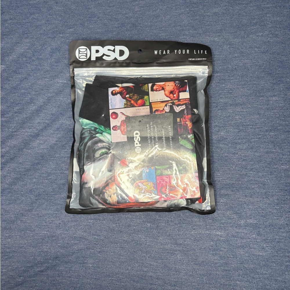 PSD Black and White Boxer Briefs